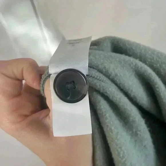 FREE ASSEMBLY pistachio green shacket chore barn jacket button closure S cozy - Picture 7 of 11